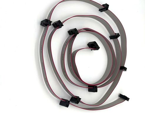 Custom 6 Pin - 64P IDC Flat Kabel Majelis 2.54mm Pitch pita kabel