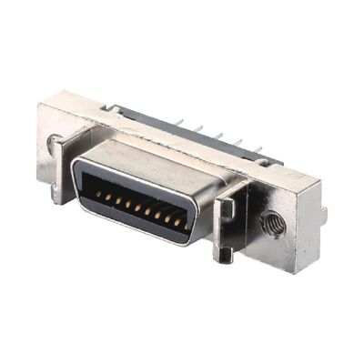 HPCN Wire To Board Connector MDR SCSI Pitch 1.27mm 14 Pin Male Female Connector