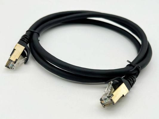 RJ45 SFTP Kabel Jaringan Cat5e Cat6a Cat7 Cat8 UTP Kabel Dalam Jaringan Komputer