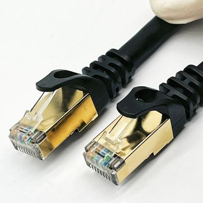 RJ45 SFTP Kabel Jaringan Cat5e Cat6a Cat7 Cat8 UTP Kabel Dalam Jaringan Komputer