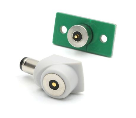 Daya pengisian Led Peralatan Koneksi listrik dengan konektor pin Pogo magnetik