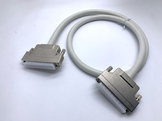 Kabel Konektor SCSI Gray Custom 68 Pin 100 Pin Kabel Pria Ul20276 Kabel 28awg