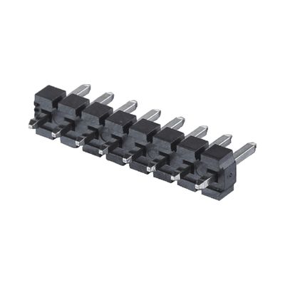 3.96mm Plating Emas PCB Pin Header Connector Single Row SMT Tipe 2 - 20 Pin H3.2mm