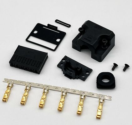 SM-MX9 asli Self Locking Buckle Servo Motor Power Plug Dengan Konektor SM-J27S yang Dikodekan
