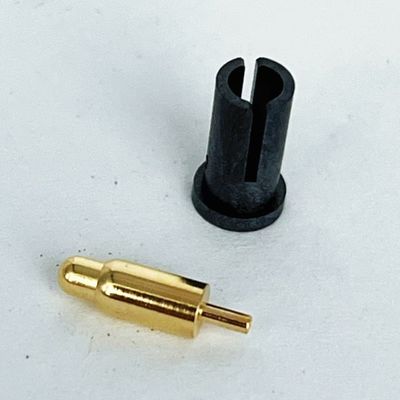 Dia 2.8mm Pria Pogo Pin Konektor Panjang 10.2mm Dip Tipe Spring Loaded Pogo Pins