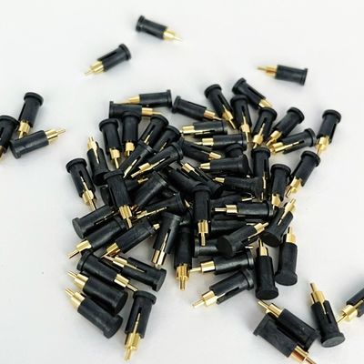 Dia 2.8mm Pria Pogo Pin Konektor Panjang 10.2mm Dip Tipe Spring Loaded Pogo Pins