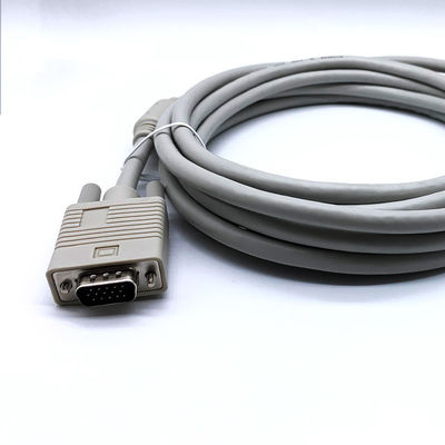 Kabel VGA ODM ke Pria 15 Pin D Sub Kabel Wanita DB15 UL20276 Kabel