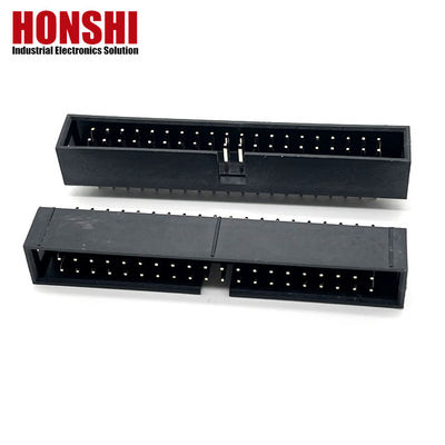2.54mm Box Header Connector H8.8 40P Plated Electrical Dual Row Connector