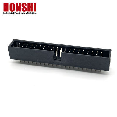 2.54mm Box Header Connector H8.8 40P Plated Electrical Dual Row Connector