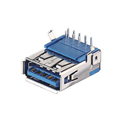 USB 2.0 / 3.0 Jack Type A Male Plug Connector Kuningan / Fosfor Perunggu