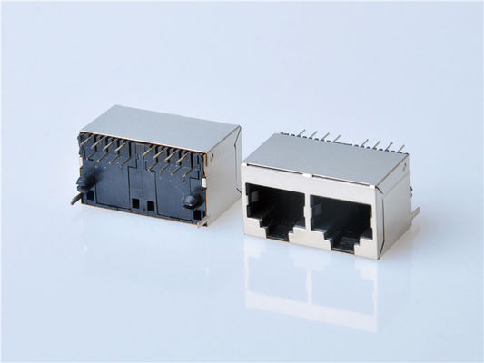 8p8c RJ45 Ethernet Connector 1x1 Port Wanita RJ45 Jack Tanpa Magnetik