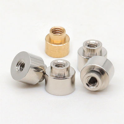 SMT Steel Spacers Mounting Type Screw Mounted M3.0 PCB Steel Studs dengan internal Thread Standoff