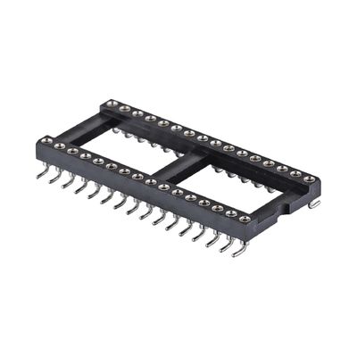 Mesin Kepala Wanita 2.54mm H7.0mm Panjang 10.0mm lurus 1-40Pin PCB Konektor
