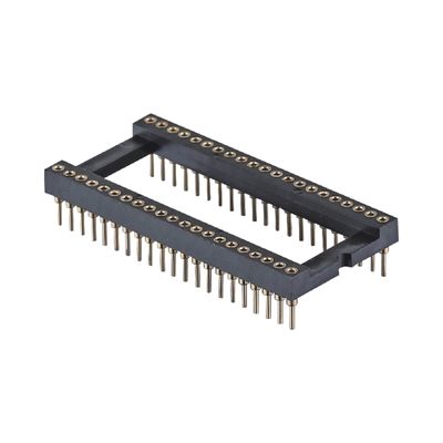 Mesin Kepala Wanita 2.54mm H7.0mm Panjang 10.0mm lurus 1-40Pin PCB Konektor