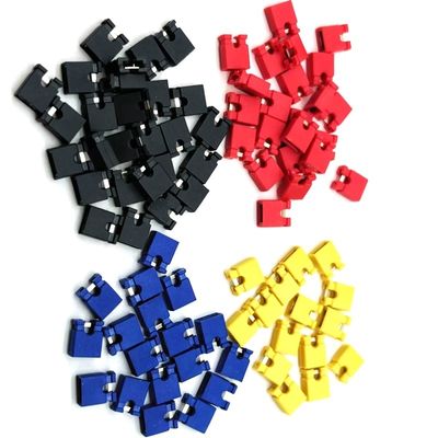 Automotive Mini Jumper Connector Board to Board Female Socket 1.27mm 2mm 2.54mm Pitch Black Red Yellow dengan Ni Plating