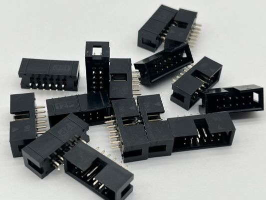 Kanan Angle Box Header Connector DIP PCB DC3 12 Pin Header 2.54mm Pitch