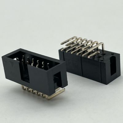 Kanan Angle Box Header Connector DIP PCB DC3 12 Pin Header 2.54mm Pitch