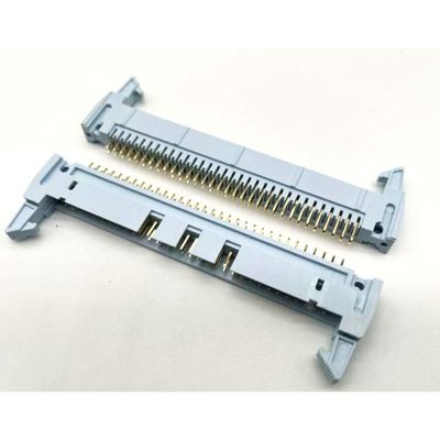 Konektor kabel ke papan 2.54mm Pitch Straight 64 Pin IDC Male Connector