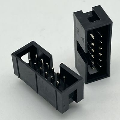 2.54mm Straight Box Header Connector 12 Pin IDC Box Header 2x6p