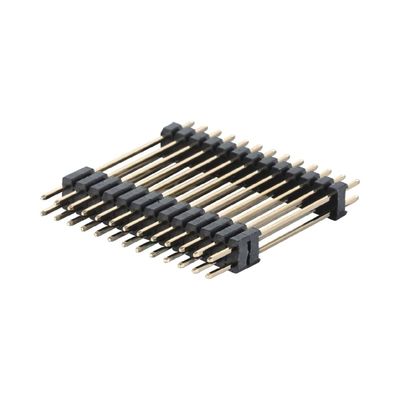 2 - 80 pin Papan ke Papan Konektor SMT Pcb Dual Plastik Pria Header Konektor 2.54mm
