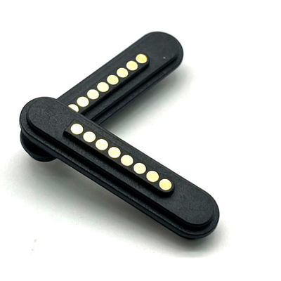 8pin Magnetic Connector Pria Wanita Pogo Pin Connector Untuk Pcb Board