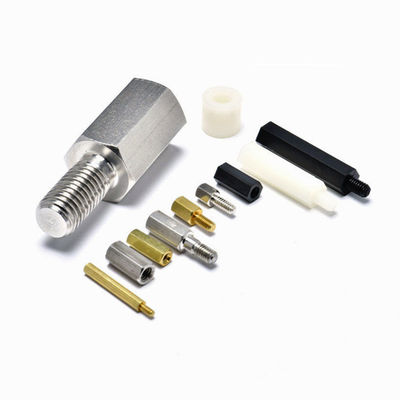 Stainless Steel PCB Mounting Studs Threaded Hexagon Spacers M2 M3 M4 Pria Wanita Standoff