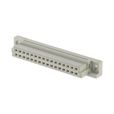 2 Baris 32 Pin IDC Jenis Konektor Din41612 2.54mm Pitch Konektor Wanita