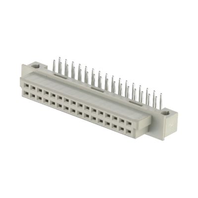 2 Baris 32 Pin IDC Jenis Konektor Din41612 2.54mm Pitch Konektor Wanita