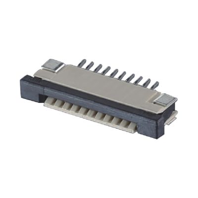 4 - 60 Pin FPC Kabel Konektor 0,5 / 1,0mm Pitch SMT ZIF DIP Tipe Atas Atas PA9T Plastik