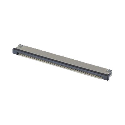 4 - 60 Pin FPC Kabel Konektor 0,5 / 1,0mm Pitch SMT ZIF DIP Tipe Atas Atas PA9T Plastik