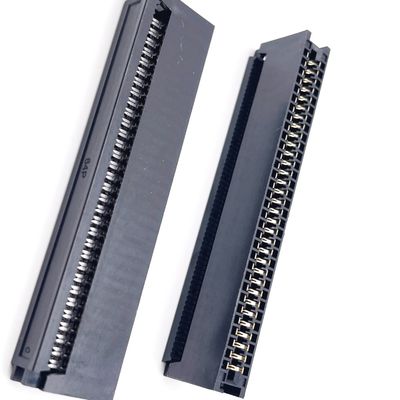 UL2651 28AWG Card Edge Connector 10 - 64 Pin Ribbon Cable Connector 2.54mm Pitch