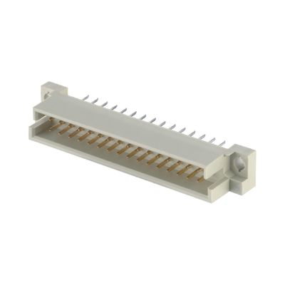 2x32P 2.54mm Din 41612 Konektor 2 Baris 64 Pin Pria Langsung Melalui Lubang Dip