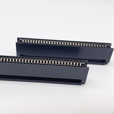UL2651 28AWG Card Edge Connector 10 - 64 Pin Ribbon Cable Connector 2.54mm Pitch