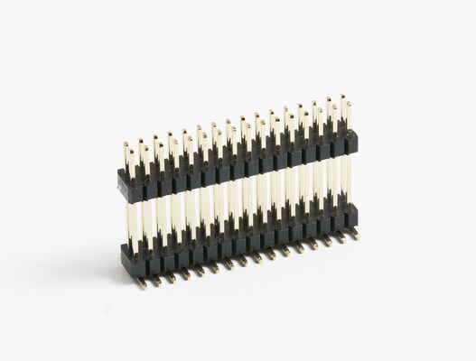 Plating Emas 2.0mm Board To Board Header Connector 3 - 120 Pin PCB Male Pin Connector