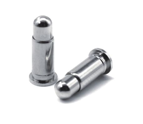 1A Plating Emas 3-10u Kuningan Pogo Pin Spring Loaded Tinggi 2.5mm Pin Kontak Dip
