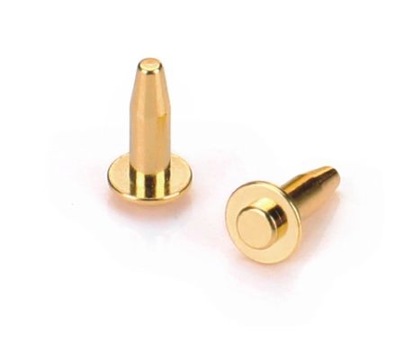 2.0mm H3.8mm Pogo Pin Connector SMD Tipe Metal Pogo Pin Pad Sesuai Diameter