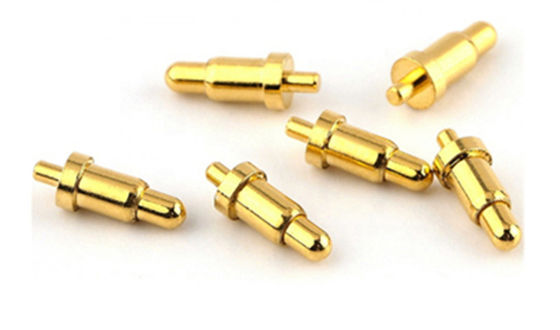 PCB Kompatibel Custom 1Pin Melalui Lubang Spring Loaded POGO Pin Connector