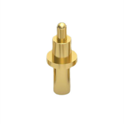 Konektor Pin Pogo Plated Emas Presisi Tinggi Untuk PCB SMT SMD Rated Current 1.5A