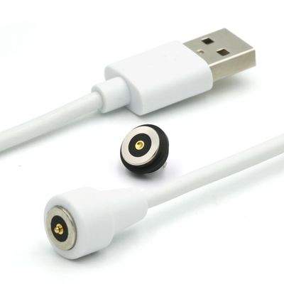 IP67 Waterproof PCB Female Pogo Pin Connector Magnetic Cable dengan Gold Flash Plating dan 50mohm Max Contact Resistance