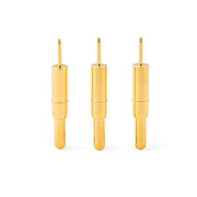 2.54mm 5pin Pogo Pin Connector Dip Type Untuk Spring Pin Connector