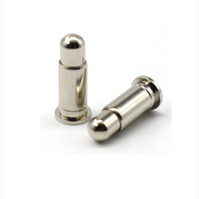 SMT Tipe Pogo Pin 2mm Emas Palted SUS304 Spring Pogo Pin