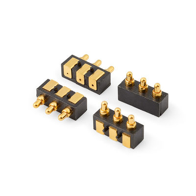 6 Pin Pogo Pin Connector Dengan Spring Contact Perbaikan Mudah Dan Penggantian