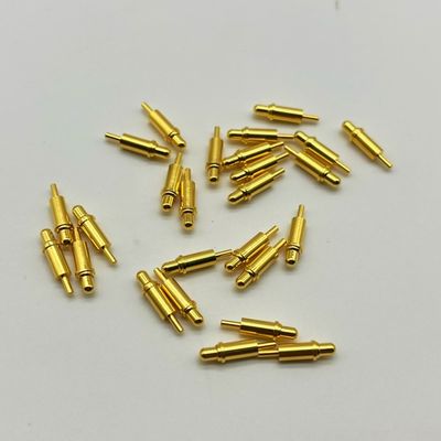 Disesuaikan Sisi Mounted Spring Jarum Pogo Pin Untuk High Current 5A 10A Smart