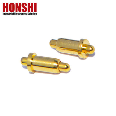 PCB Tipe Double Spring Loaded Pogo Pin Kontak Listrik Dengan 10000 Siklus Hidup