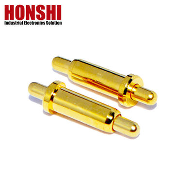 PCB Tipe Double Spring Loaded Pogo Pin Kontak Listrik Dengan 10000 Siklus Hidup