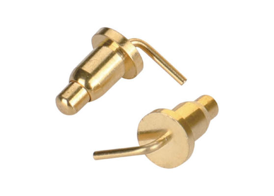 Custom Bending Type Spring Pogo pin untuk 2.54mm Pogo Pin Connectors