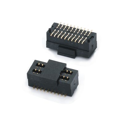 10 - 100 Pin High Speed Board To Board Connector 0.8mm Pitch Female Header Connector