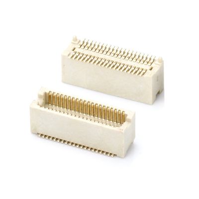 10 - 100 Pin High Speed Board To Board Connector 0.8mm Pitch Female Header Connector