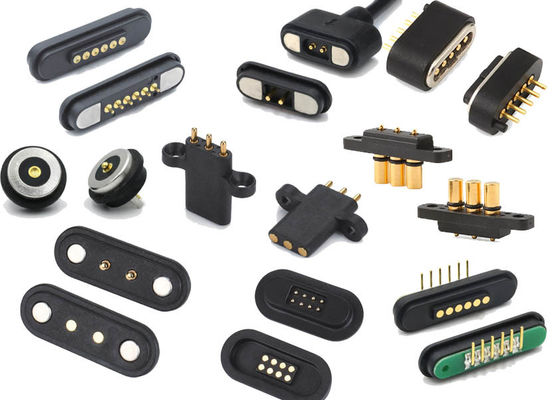 Disesuaikan Spring Force 8 Pin Magnet Charging Base Kontak Dan Probe Magnet Base