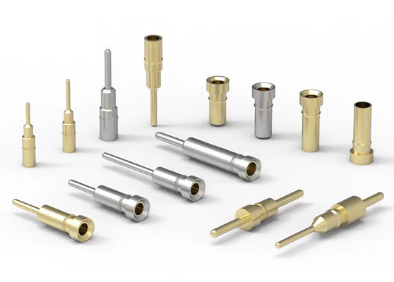 2.54mm Pitch Mesin Pin Pria Jenis Kelamin Mesin Header Double Ended Pin